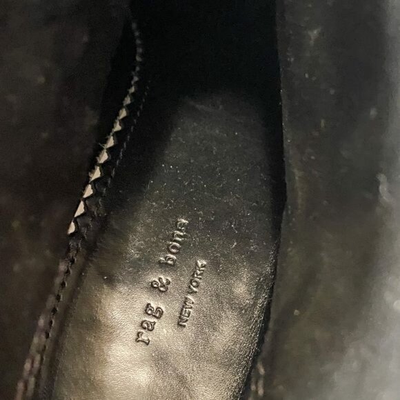 Rag and Bone Boots, Newbury Ankle Boots, Black - Picture 10 of 13